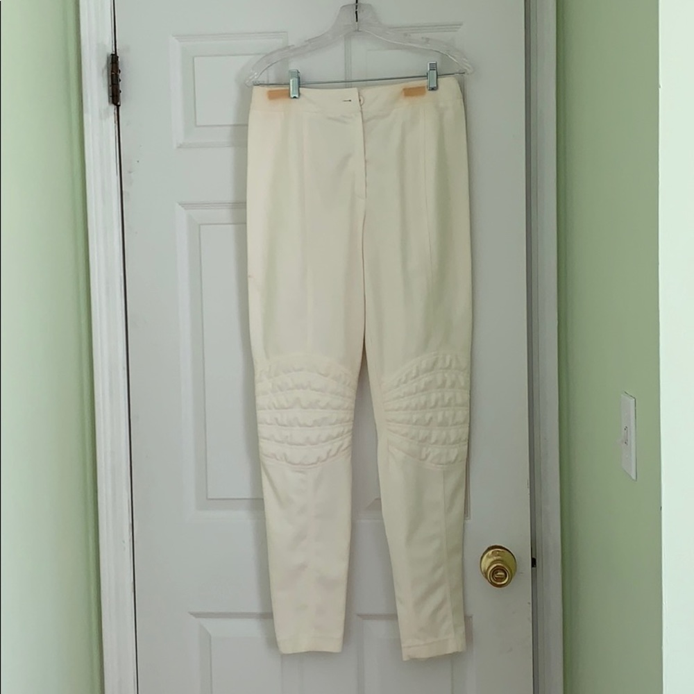 Escada white sport pants